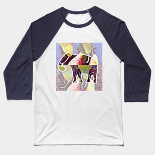 Elephant art Baseball T-Shirt